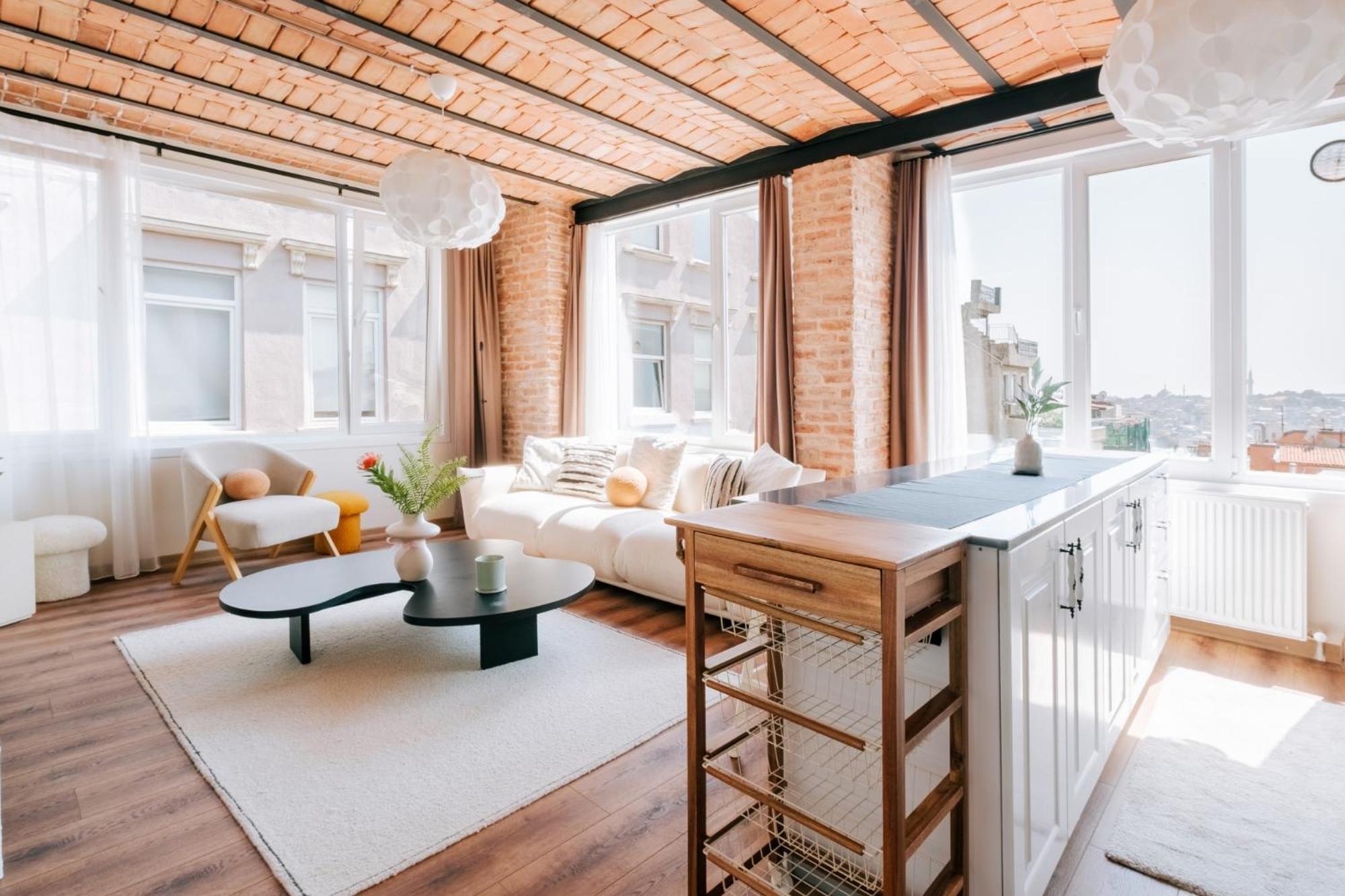 Apartamento Flat W City View Near Galata Tower In Istiklal Ave Estambul Exterior foto