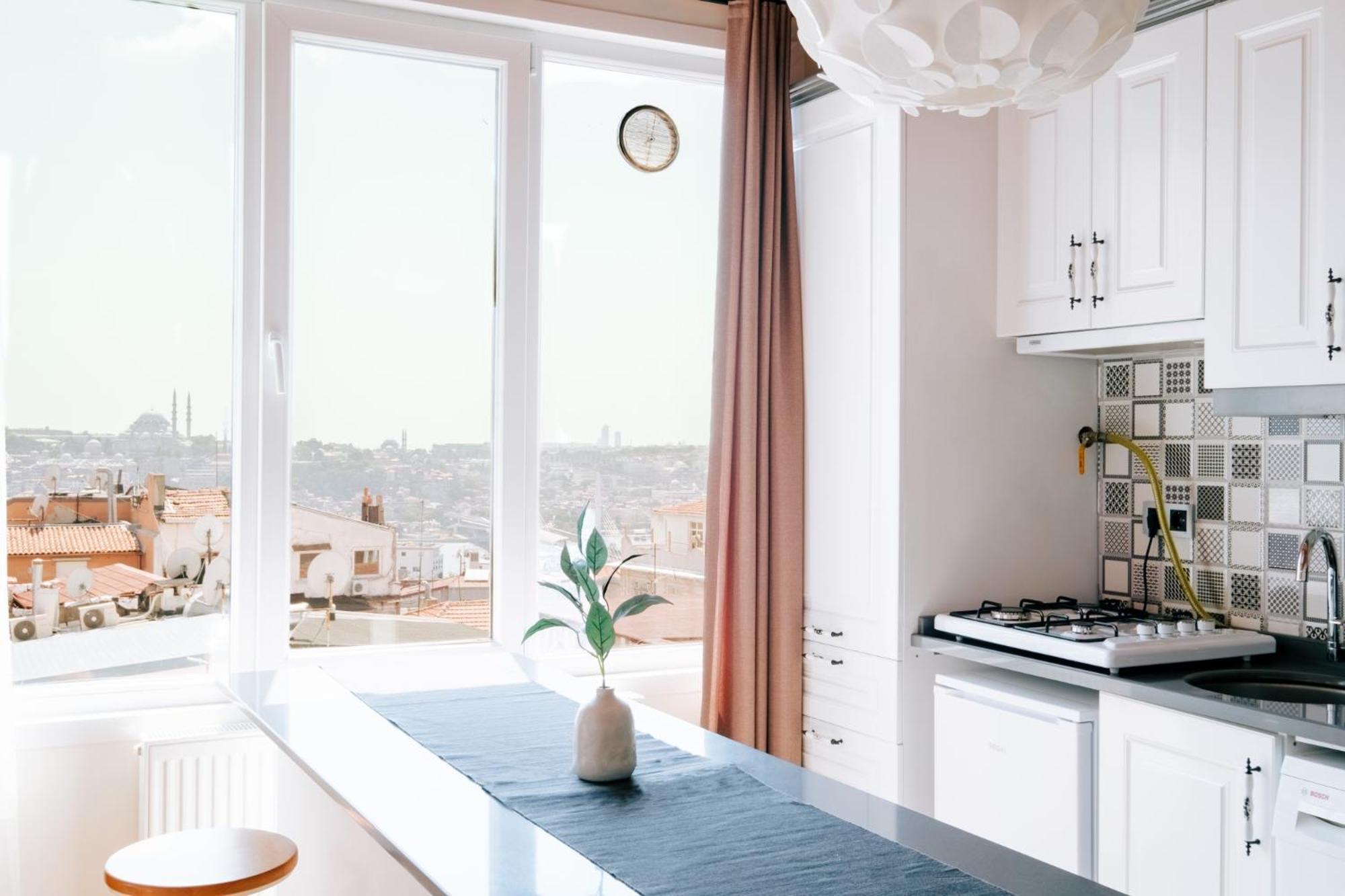 Apartamento Flat W City View Near Galata Tower In Istiklal Ave Estambul Exterior foto